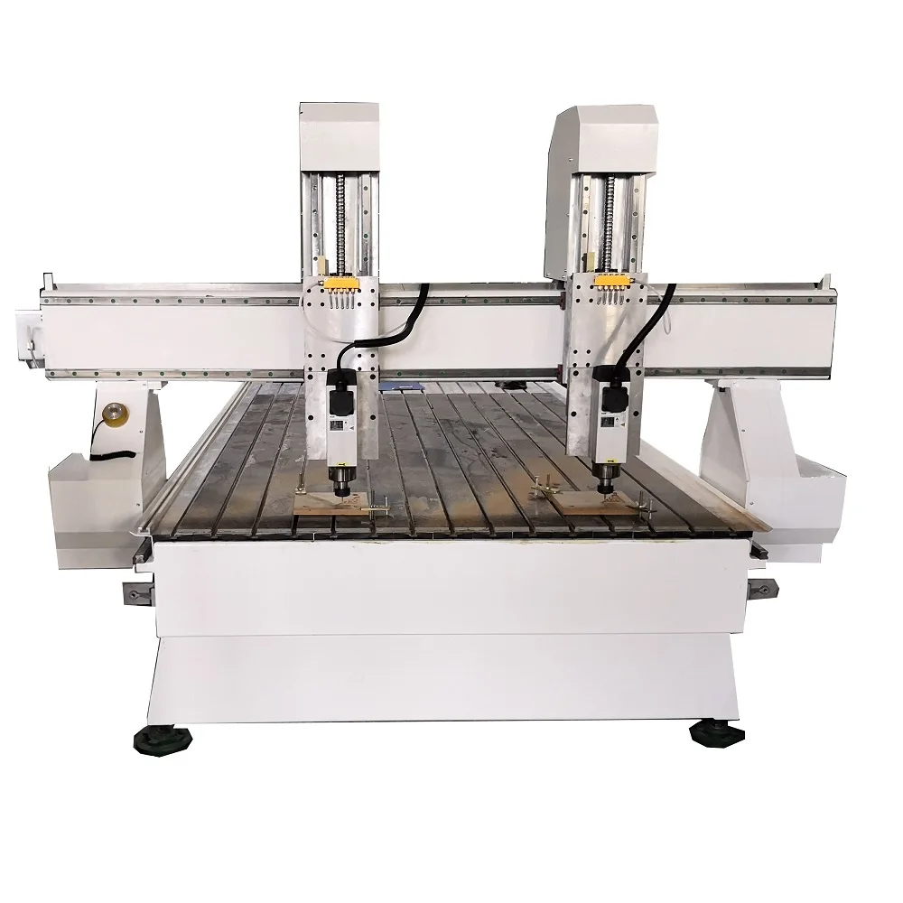 

1325 wood cnc router machine double head cnc router machine for wood acrylic and aluminium
