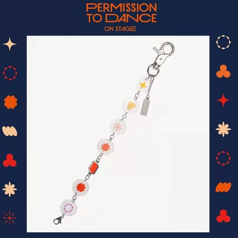 

2022 Hallyu New KPOP Bangtan Boys PERMISSION TO DANCE Keychain Concert with The Same Keychain Key Pendant Jewelry Gift