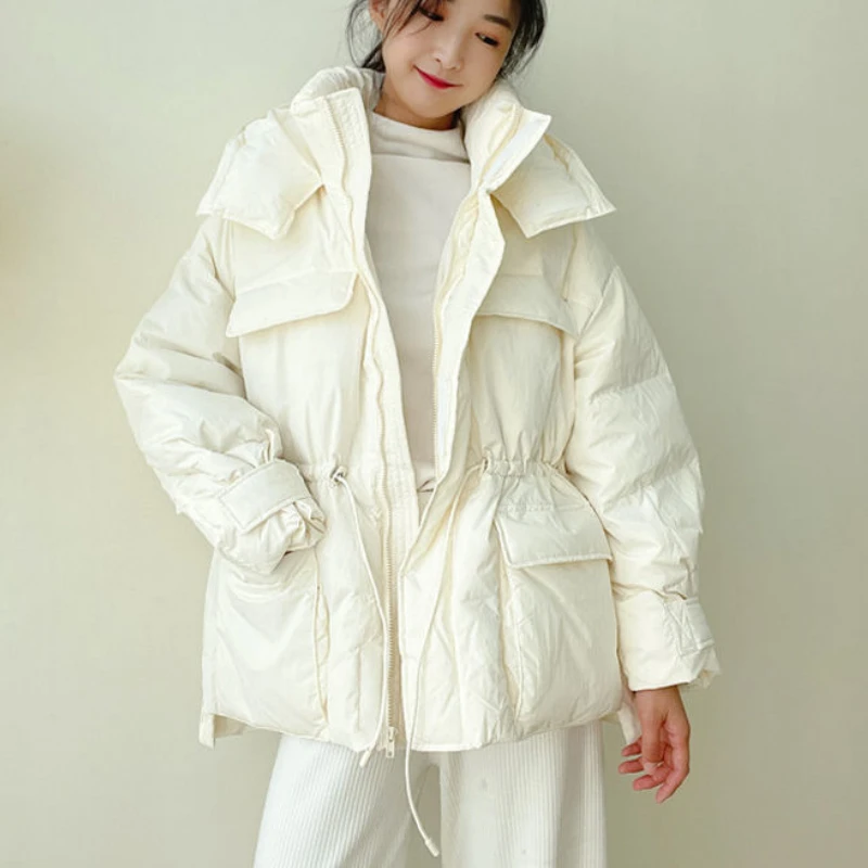 New Winter Coat for Women Down Jackets Parkas Jackets Hooded Tops Korean Fashion Warm Thickening High Quality Brand