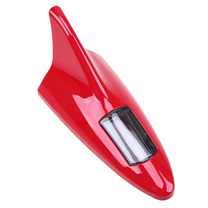 

Универсальное украшение для автомобиля, украшение серого/белого/черного/золотого/Красного/синего цвета с питанием от солнечной энергии, соответствует стандартной антенне в виде Акулий плавников