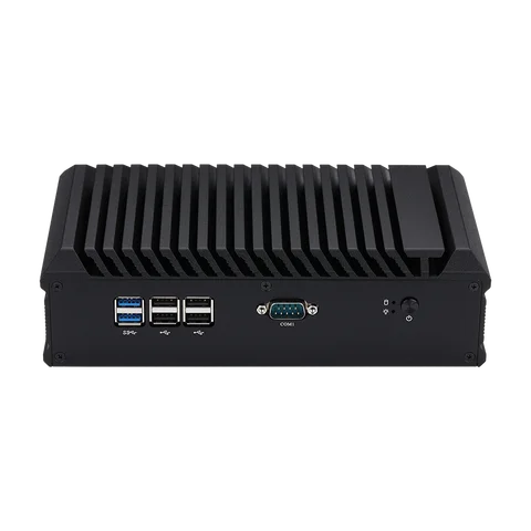 KANSUNG 6-го поколения Celeron 3855U Core i5-6200U Двухъядерный DDR4L M.2 SSD 2 LAN 6 COM 12 В Промышленный безвентиляторный мини-ПК малой мощности