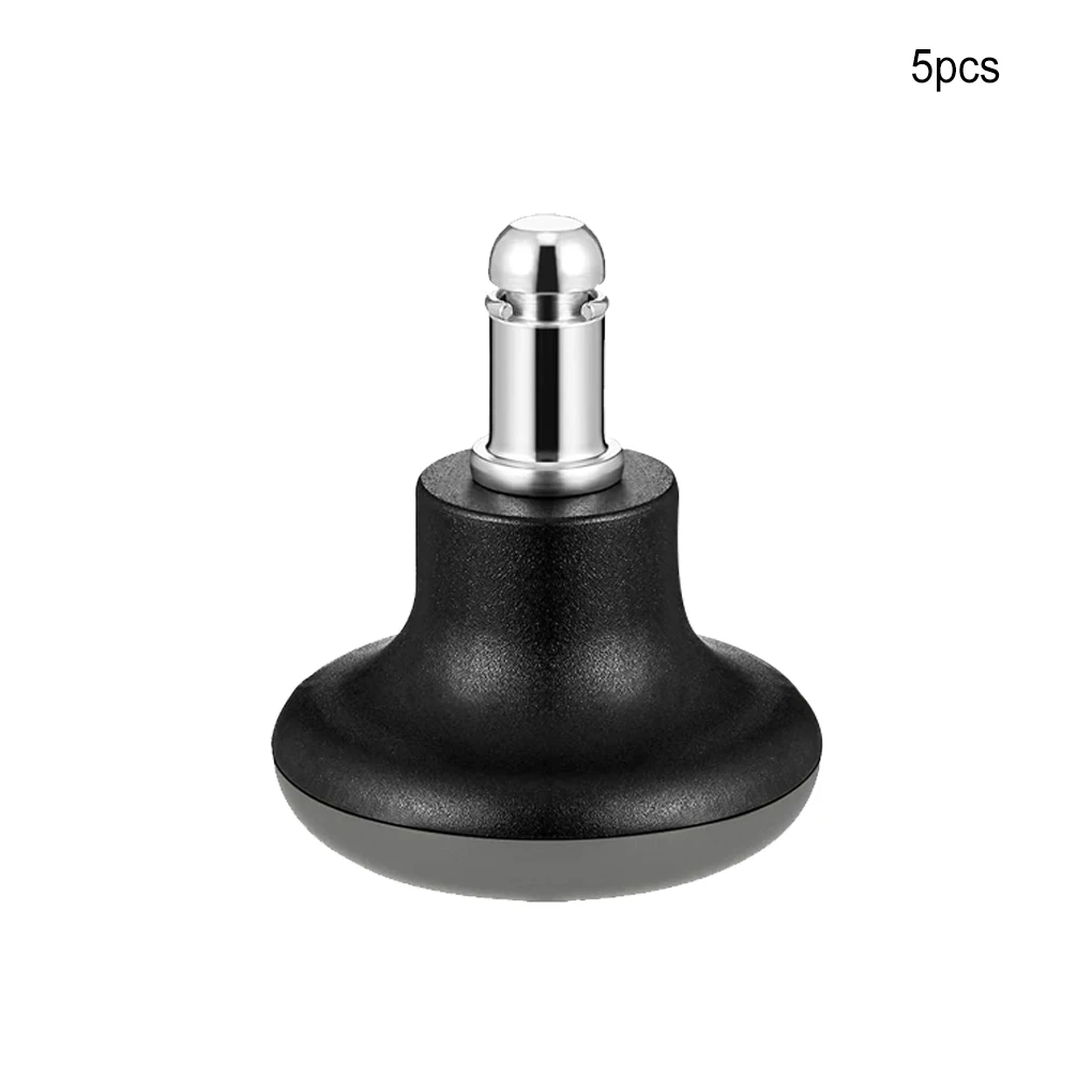 

5-piece Office Chair Wheel Stopper PU Structural Bear More Weight Fixed Wheel