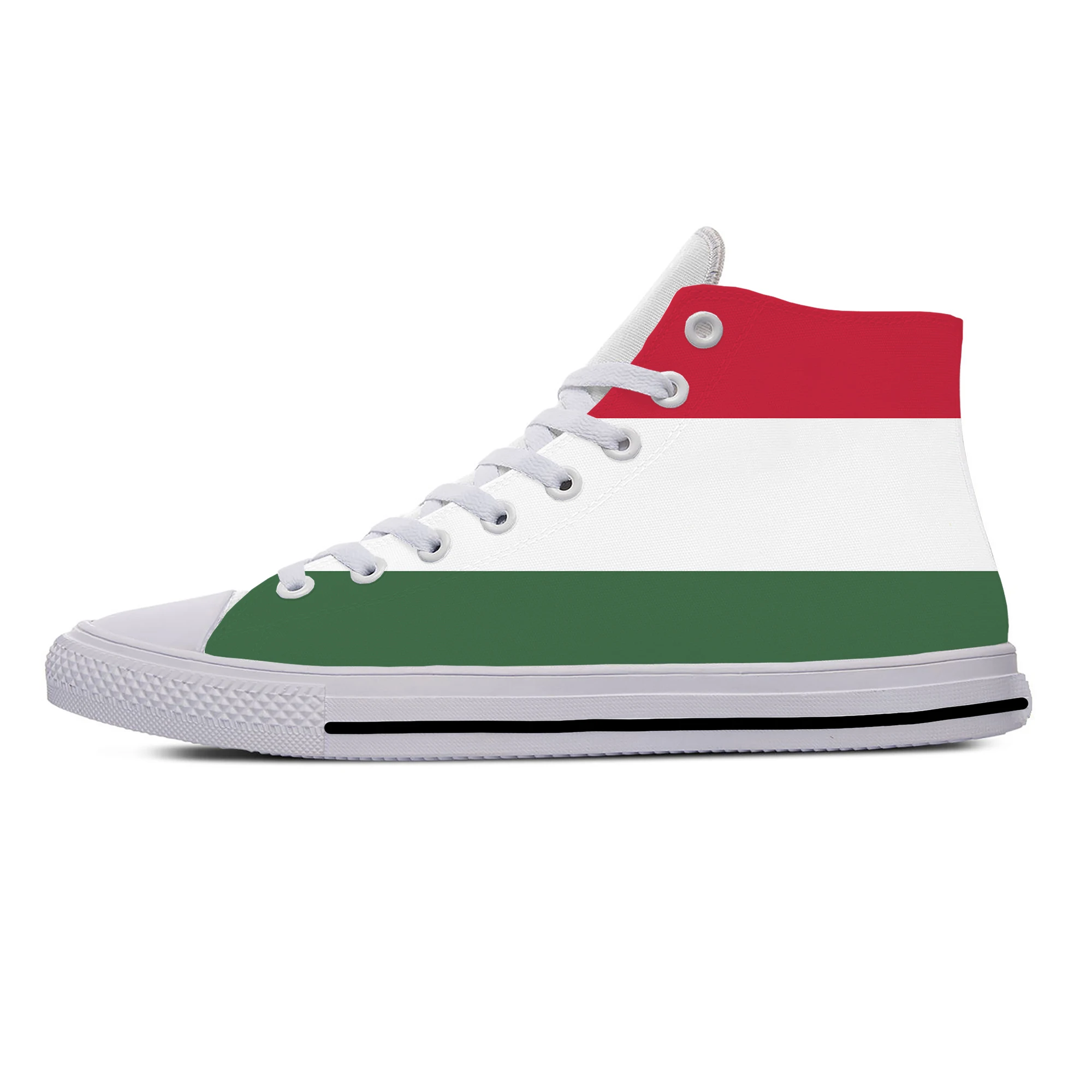 

Hot Magyarorszag Hungary Hungarian Flag Patriotic Casual Shoes High Top Breathable Men Women Sneakers Lightweight Board Shoes