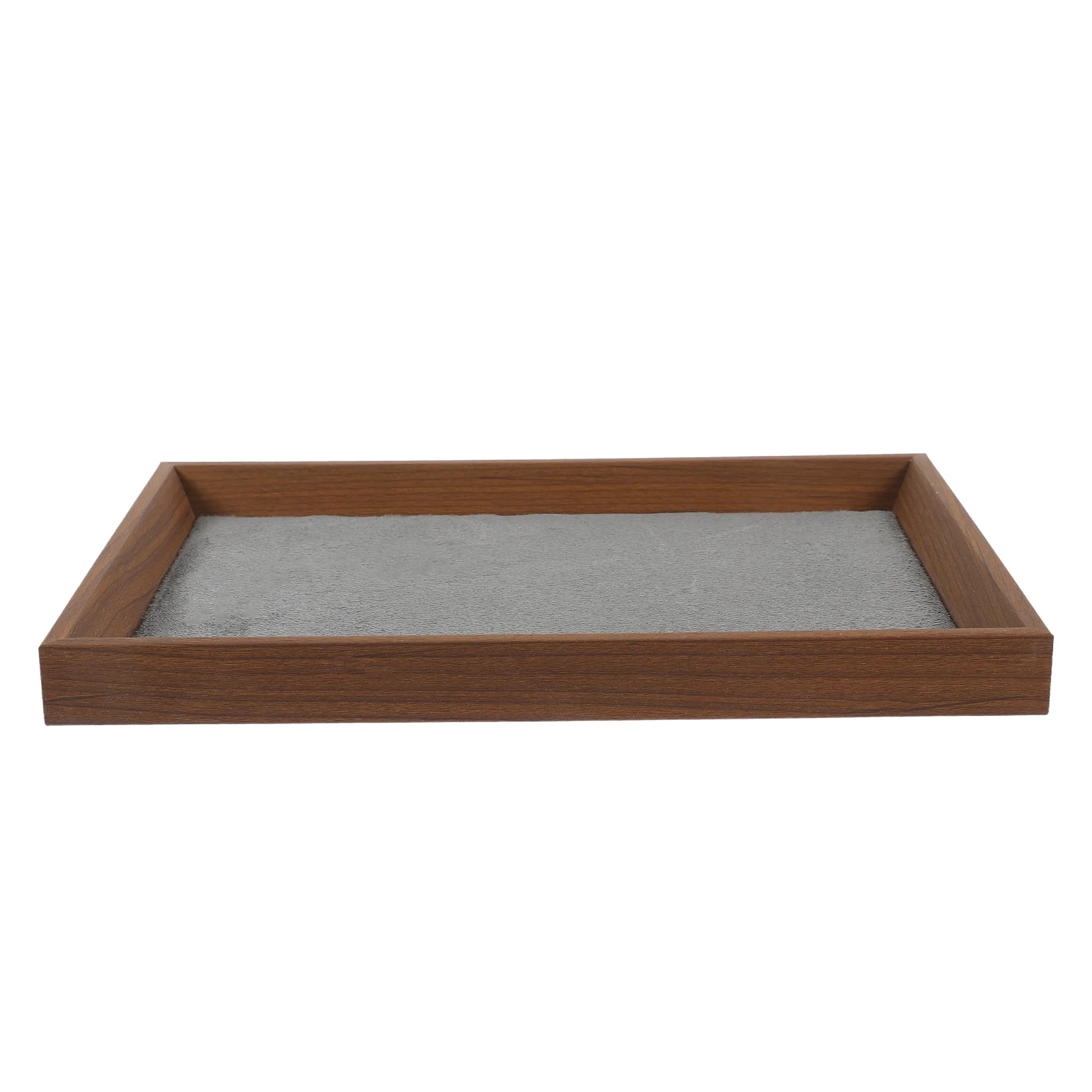 

Jewelry Holder Rings Display Plate Tray Earrings Pallets Dish Flannel Cosmetics Jewels