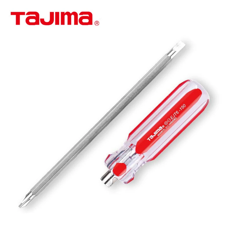 

6*100/150mm Double End Screwdriver with 1/4" Handle 4mm Slotted PH2 Phillips Screwdrivers CR-V Screw Driver Screw-driving Tools