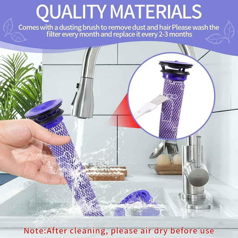 Hepa-фильтры для предварительных и постфильтров серии Dyson V7 V8 сменный фильтр