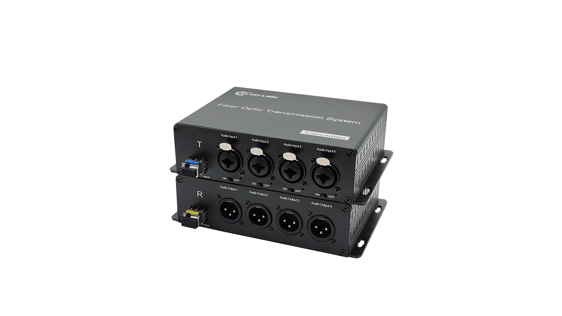 Удлинитель аудиосигнала HO-LINK XLR с источником фантомного питания 48 В постоянного