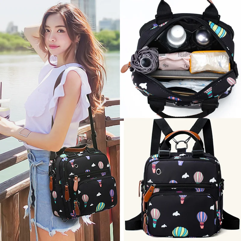 Baby Diaper Bag Land Mini Fashion Mummy Maternity Nappy Bags For Mommy Bag Backpack Multifunction For Mom Changing Diper Bags new arrival fashion patchwork mommy bag multifunctional baby diaper bags waterproof changing bag nappy bags