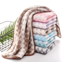 coral fleece face towel set super absorbent bathroom hand towels fast drying camping sports soft baby handkerchief towel 35x75cm