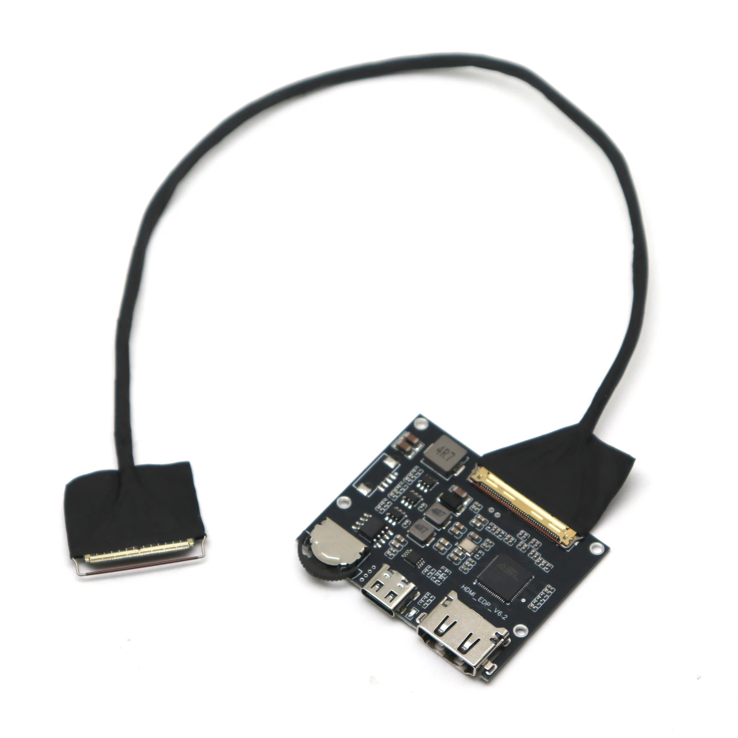 Фото Плата драйвера HDMI-EDP 2K 4K 60 МГц 1080, совместимая с экранами ноутбуков 10-18,4 дюйма, с поддержкой протоколов PD/QC. №5