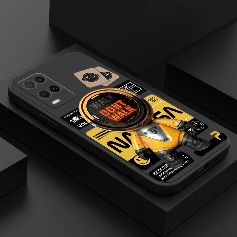 Чехол для телефона OPPO K5 K10 K10X K9 K9S K9X R17 R9 PLUS R9S астронавт желтый