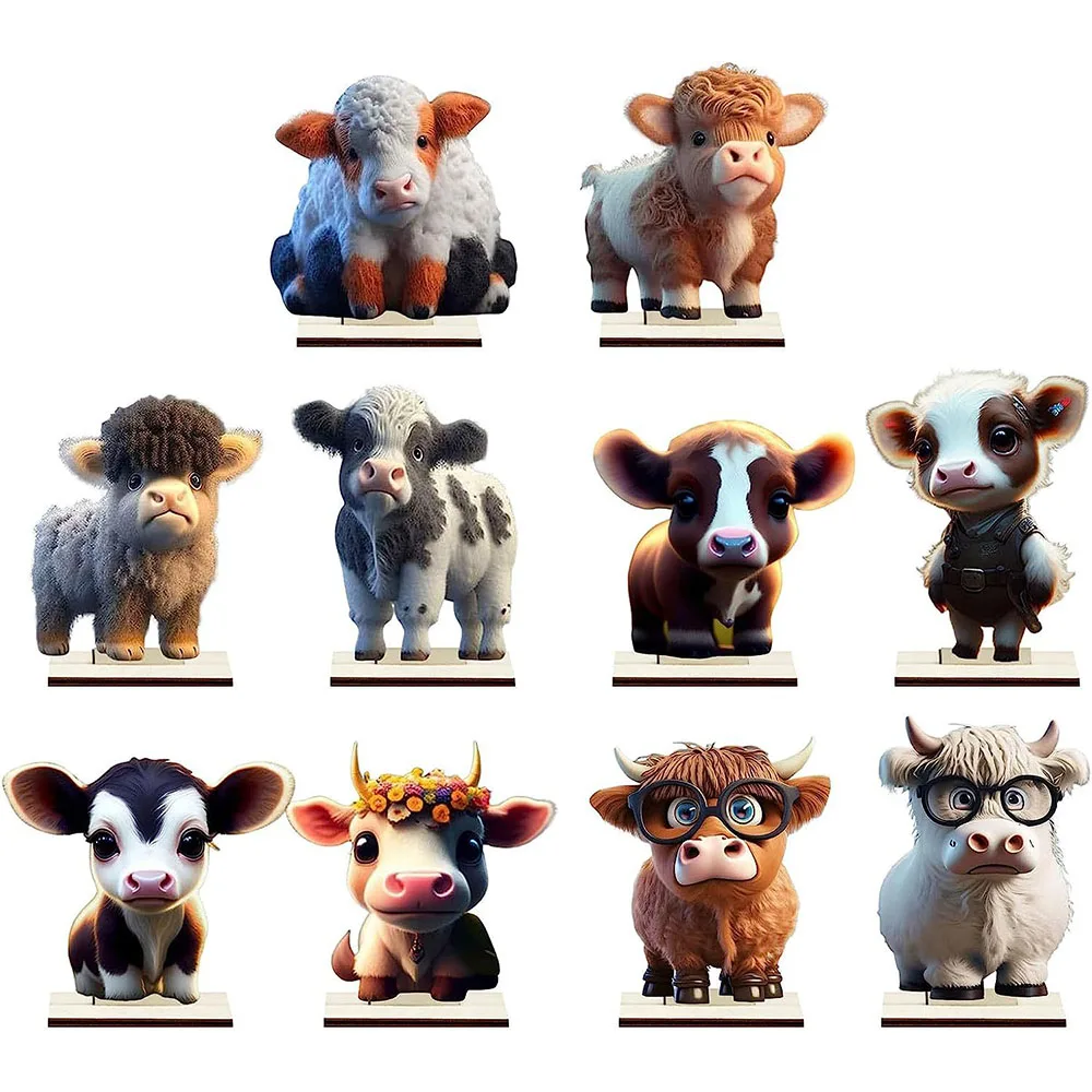 

Cute Cartoon Table Arts Compact Popular Decroation For Vehicle