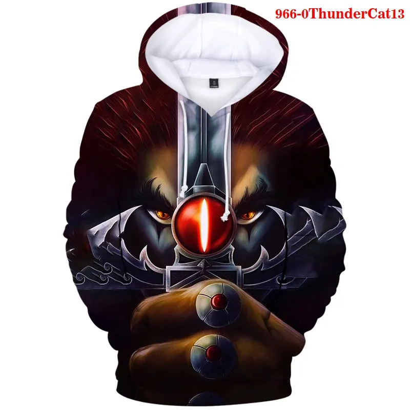 

Mens Hoodies Sweatshirt Boys/girls Funny Thundercats 3D Printed Casual Hoodies Streatwear Thundercat Harajuku Hoodie Kids Tops
