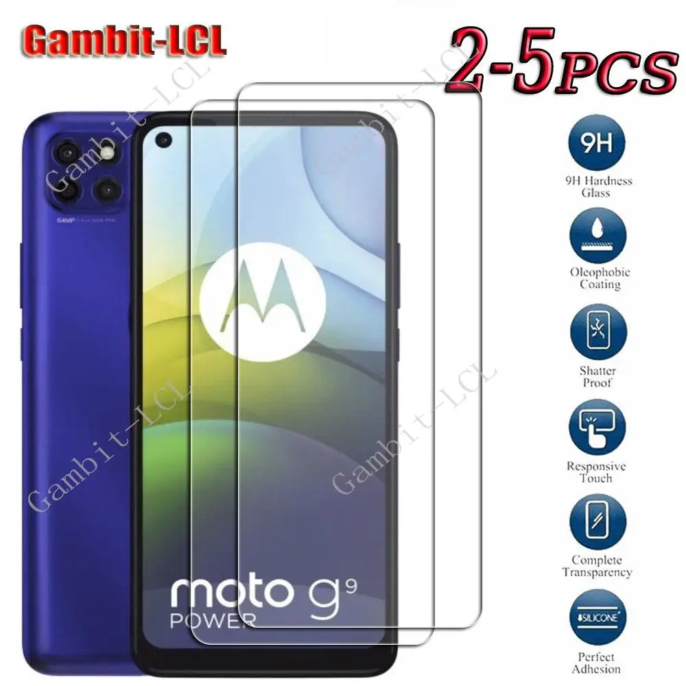 

9H Original Tempered Glass For Motorola Moto G9 Power 6.8" MotoG9Power XT2091-3, XT2091-4 Screen Protection Protector Cover Film