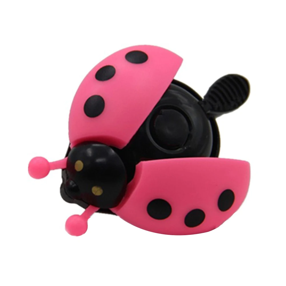

Aluminum Alloy Bicycle Bell Ring Lovely Kid Beetle Mini Cartoon Ladybug Ring Bell For Cycling Bicycle Bike Bell Ride Horn Alarm