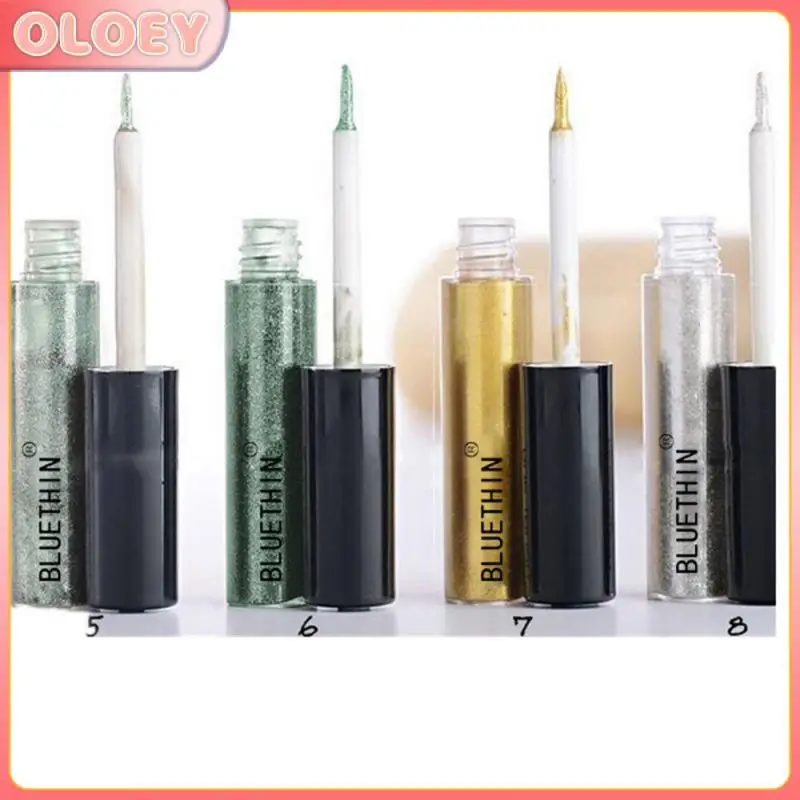 

Liquid Eye Shadow Pearlescent Sequins Waterproof Eye Shadow Not Easy To Faint 5 Colors Silkworm Lying Pen Eye Makeup Tools