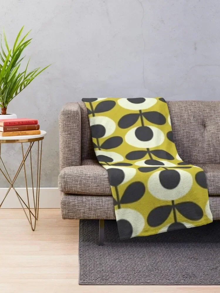 orla kiely abstract pattern design Throw Blanket Decorative Sofa Multi-Purpose Summer Beddings Blankets