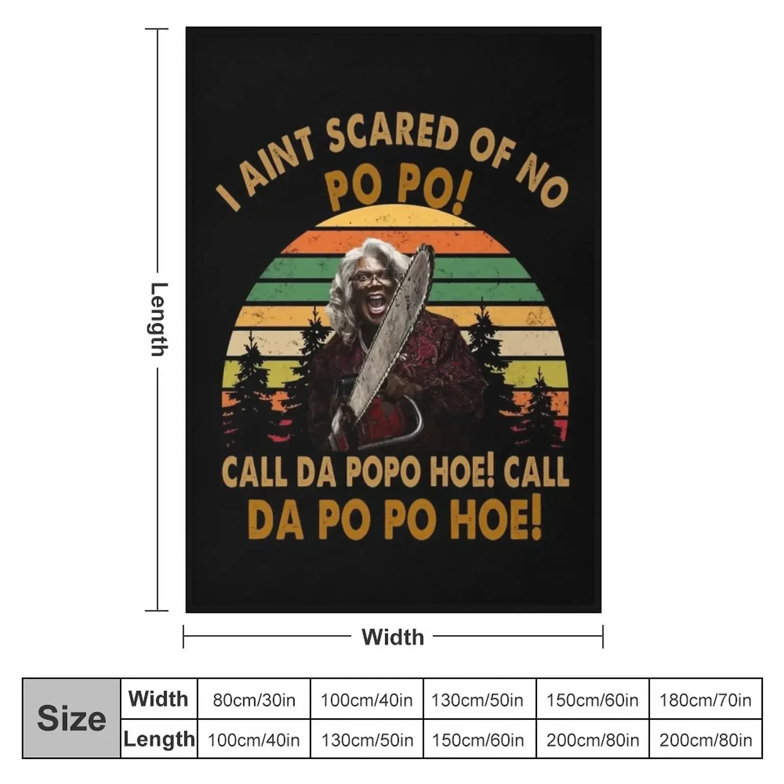 Одеяло Madea Tyler Call Da Po Hoe для младенцев декоративные диваны меховые одеяла