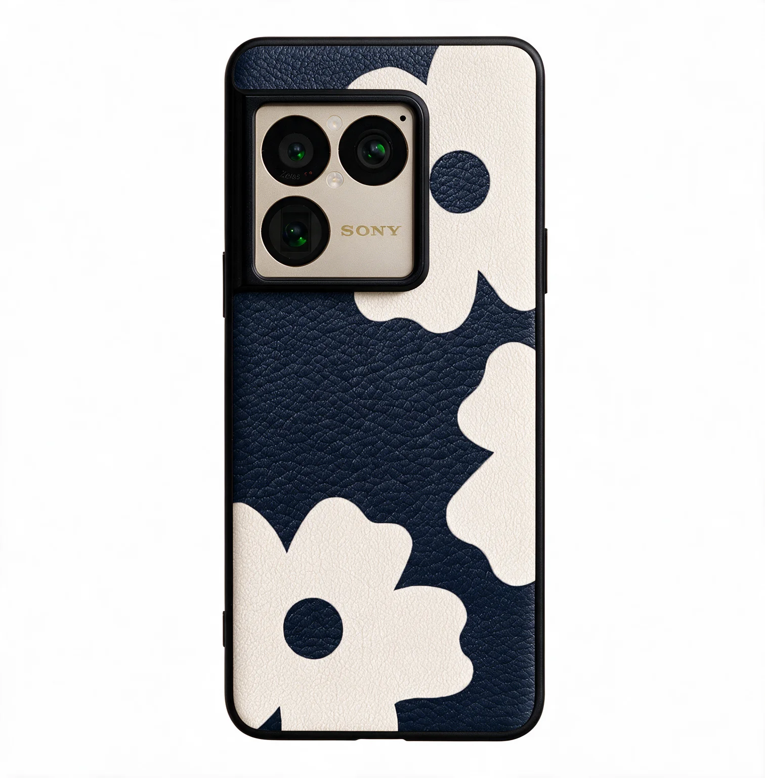 Фото Чехол для Sony Xperia 1 VI VII VIII 1 viii, роскошный кожаный чехол с цветочным узором, из овчины, ударопрочный, для Xperia 1 vi vii. №4