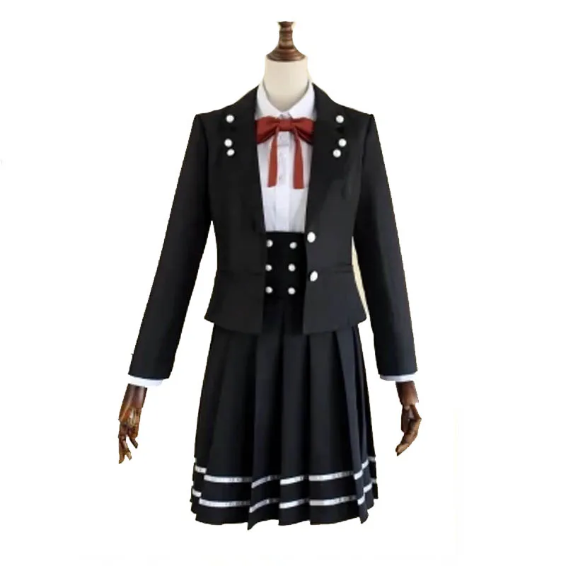 Аниме Ронпа Асахина Аой Косплей Широгане Цумуги Костюм на заказ