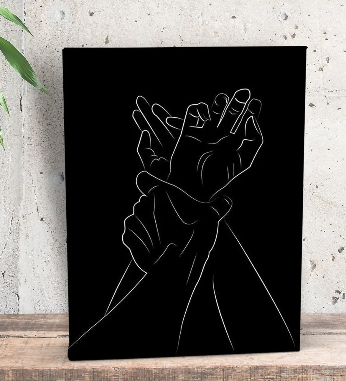 

BK Подарочный декоративный холщовый мини-стол для спальни konsepli 15x20 см-25