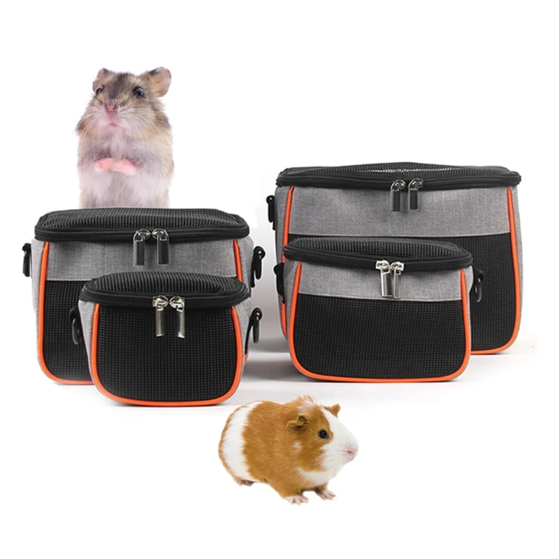 

Bird Carrier Hamster Travel Bag Front Mesh Good Ventilation Design for Squirrel Hedgehog Chinchilla S/M/L/XL Y5GB
