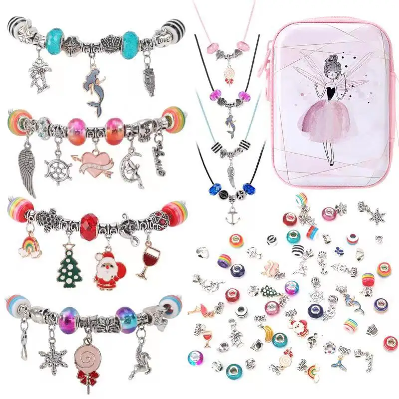 

Charms Bracelets Glass Beads Bracelets Charm Jewelry Bracelet DIY Crystal Beads Bracelets for Women Jewelry DIY Accessories
