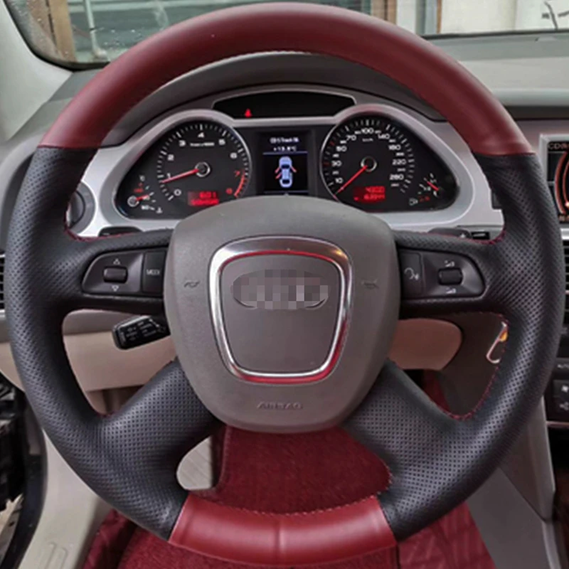 

Ручное шитье «сделай сам», цвет черный для Audi A3 A4 (B8) A6 (C6) A8 A8 L Q5 Q7 2007-2011 S8 2008-2009, на заказ