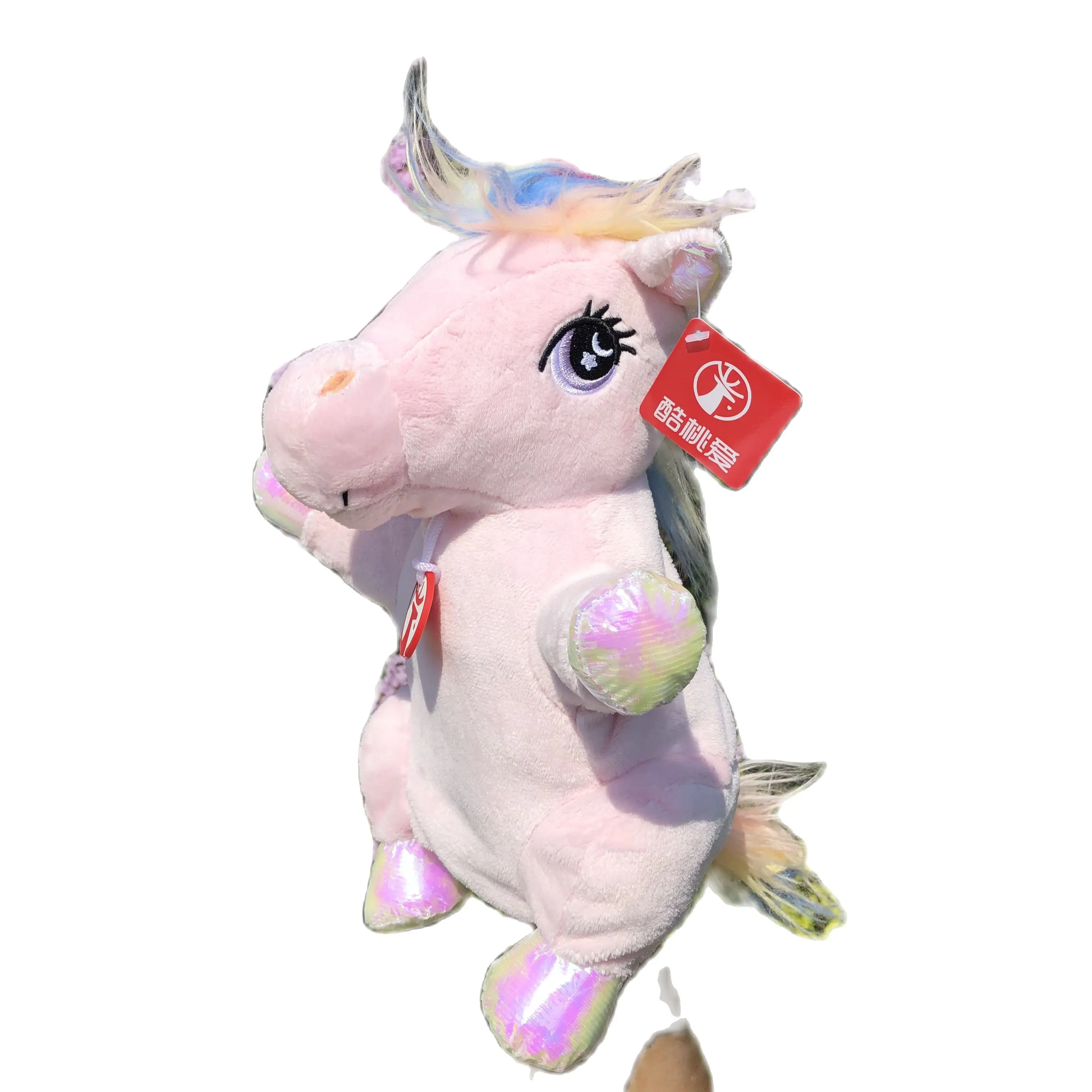 

Плюшевая игрушка, мультяшный единорог, ручная кукла, Успокаивающая маленькая лошадь, единорог, лошадь, плюшевая хлопковая игрушка для младе...