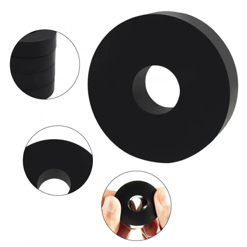 

Черная резиновая демпфирующая накладка OD 20-25 мм