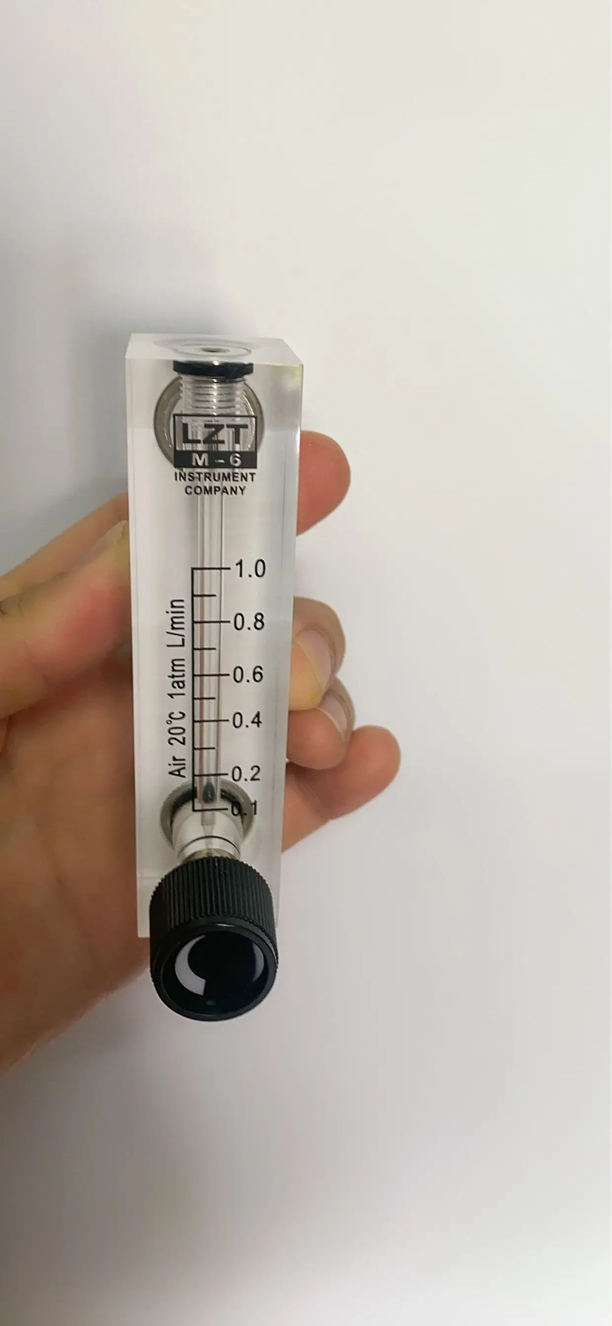 Расходомер газа LOUCHEN ZM LZT-6T полиметилметакрилат 1/4