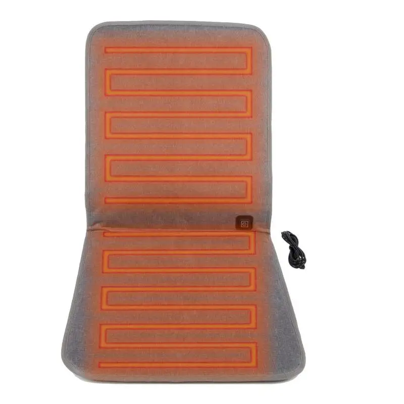 

Домашняя подушка для сиденья с подогревом, перезаряжаемая подушка для сиденья стадиона с подогревом и USB-разъемом, автомобильное сиденье для гостиной, подушка с подогревом USB для дома