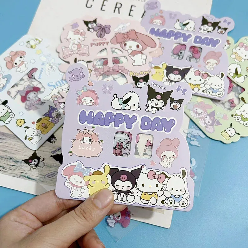 4 пакета/лот Sanrio мелодии Пэт стикеры мультфильм Pochacco Scrapbooking DIY дневник