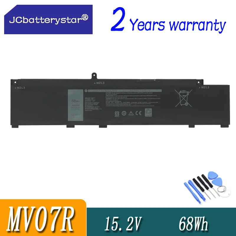 Фото JC НОВЫЙ аккумулятор для ноутбука MV07R для DELL G3 15 3590 3790 3500 3700 G5 5500 5505 SE 5000 серии 266J9 72WGV W5W19 M4GWP №1