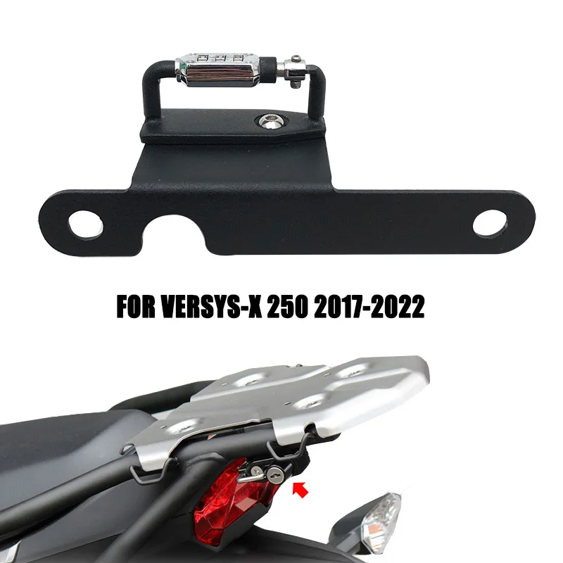 

For KAWASAKI VERSYS-X250 VERSYS-X300 Versysx 250 300 Tourer 2017-2022 Motorcycle Anti-Theft Helmet Lock with 2Keys Password lock