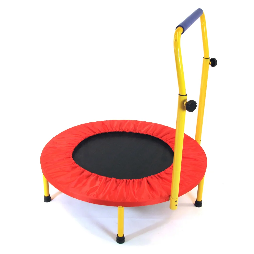 

Fun & Fitness Children Kids Trampoline Safe Portable Toddler Trampoline 32.5" Diameter