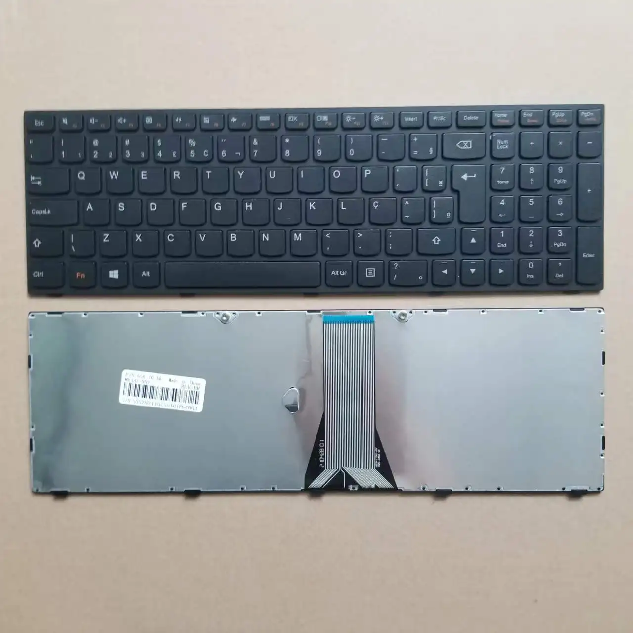 

Новинка для Lenovo G50 G50-30 G50-45 G50-70 G50-80 Z50-70 B50 B50-30 B50-70 Series Бразилия BR Клавиатура для ноутбука с черной рамкой