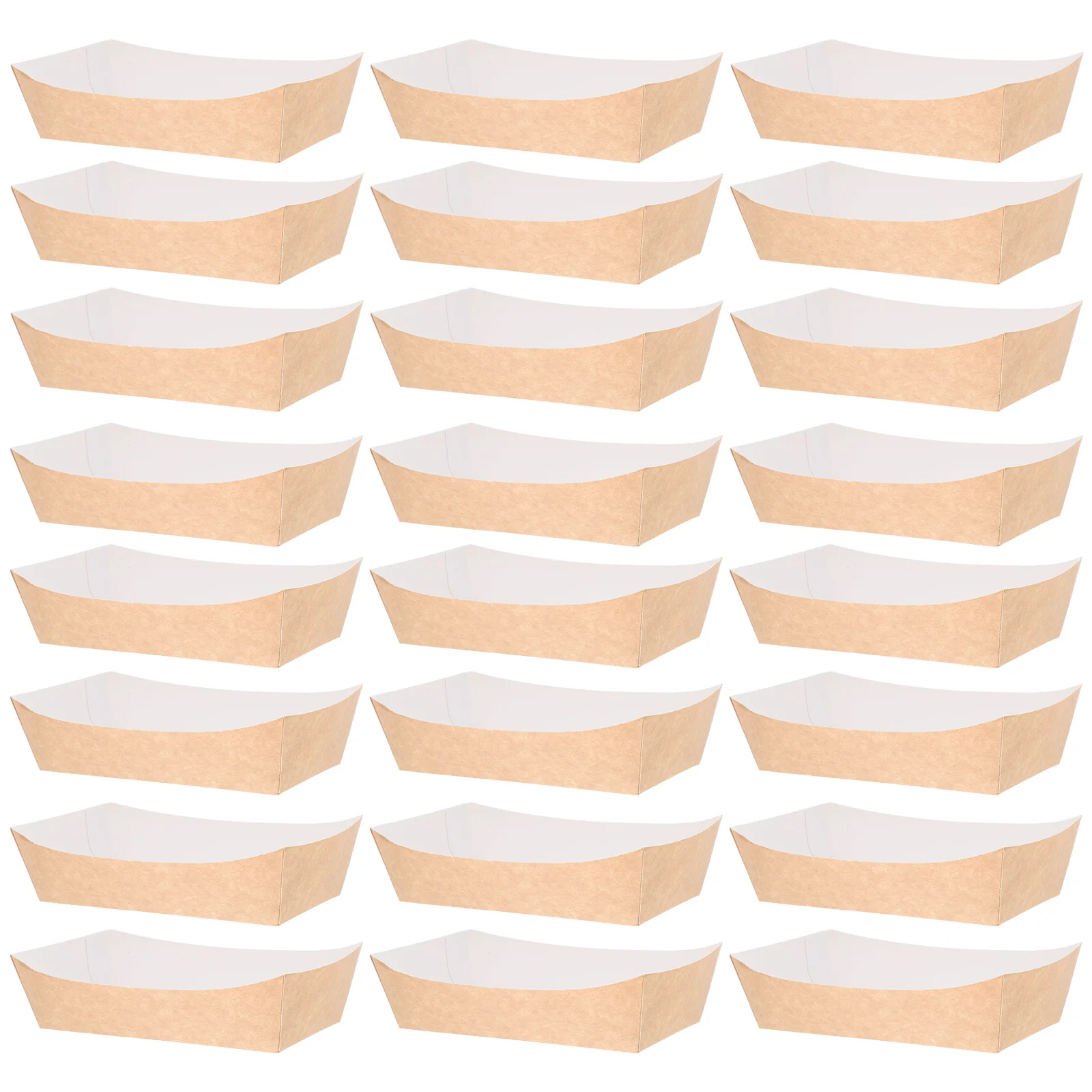 100 шт. лотки для сервировки еды бумажная лодка коробка тарелки суши вечерние