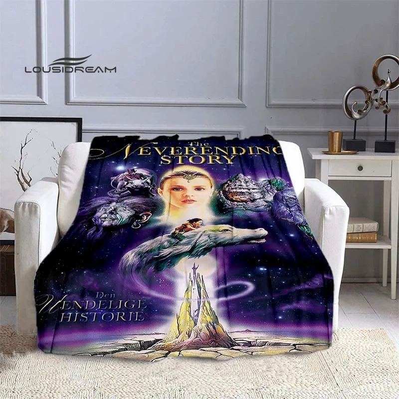 

The Neverending Story Blankets for Beds Home Travel Adult Flannel Blanket for Couch Bed Living Room Sofa Child Keep Warm