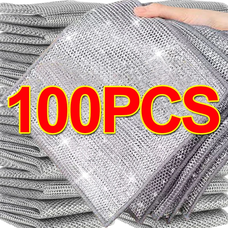 Двусторонняя утолщенная металлическая проволока 100/5 шт