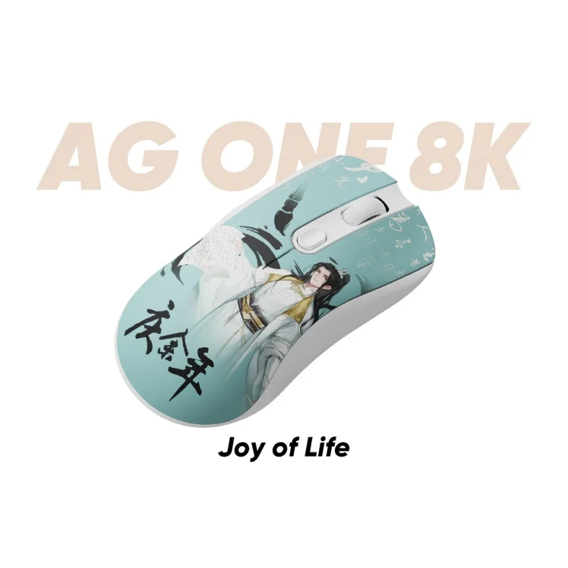 Akko AG ONE Joy of Life Беспроводная игровая мышь 8K Частота опроса USB/2 4 ГГц/Bluetooth 5 0 три