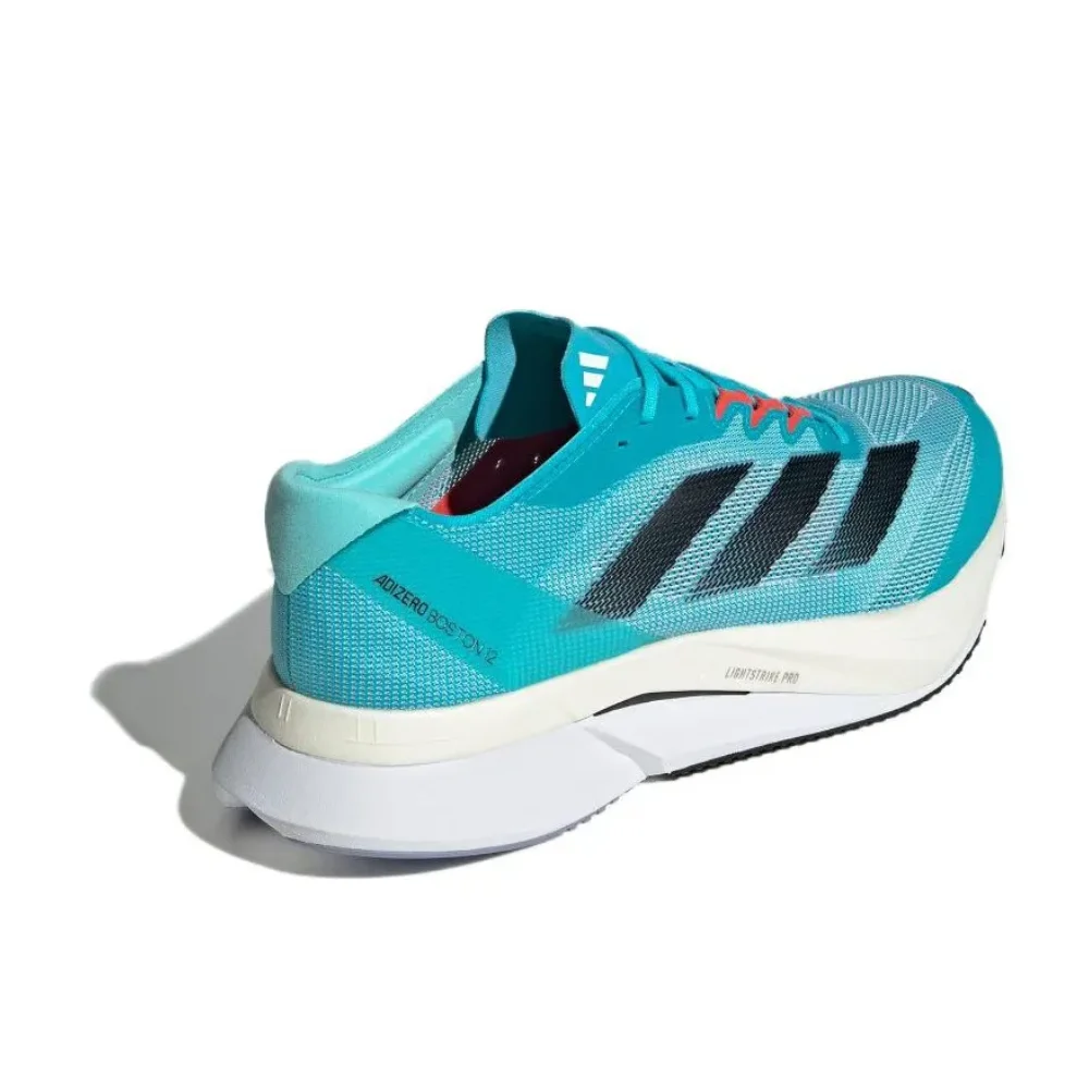 Новое поступление беговые кроссовки Adidas Adizero Boston 12 с низким верхом Нескользящие