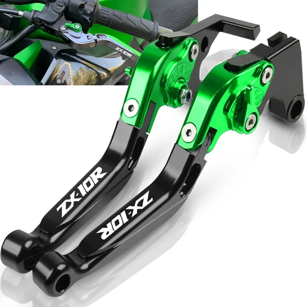 

Motorcycle Brake Clutch Levers Adapter For Kawasaki NINJA ZX-10R ZX10R 2006 2007 2008 2009 2010 2011 2012 2013 2014 2015
