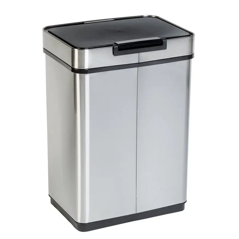 

Sensor Awesome 13.2 Gallon Touchless Kitchen Trash Can, Stainless Steel Sensor Waste Bin with Lid - Can Do