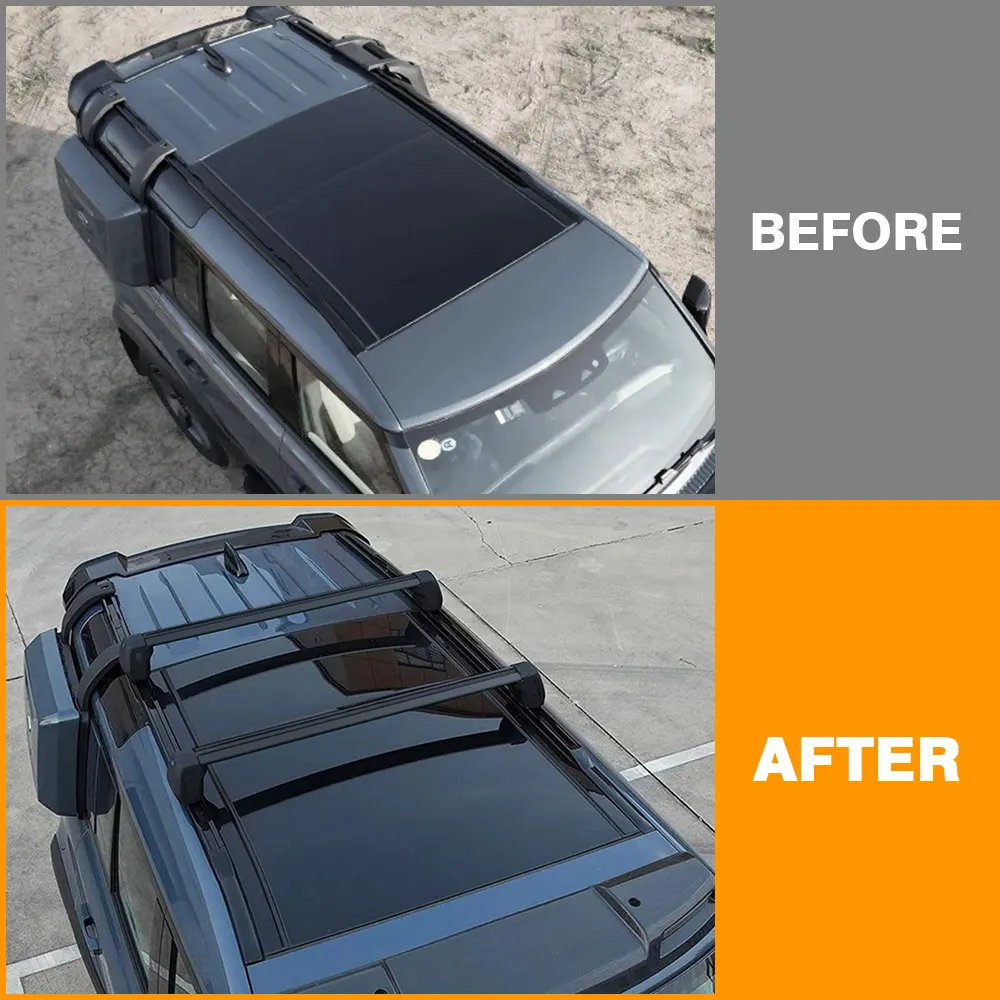 Кроссовые рейки на крышу для Land Rover Defender 110 L663 OE Style 2020-2024