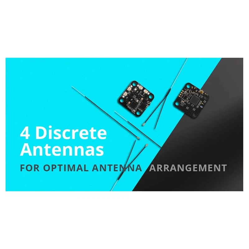 Фото Для двухдиапазонного приемника Xross Gemini Expresslrs Radiomaster DBR4 №2