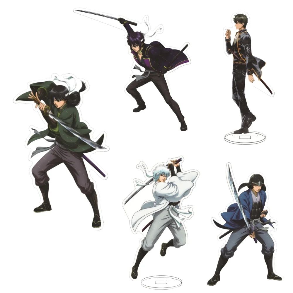 15 см аниме GINTAMA фигурки героев Саката Гинтоки стоячая коллекция орнамент Shimura