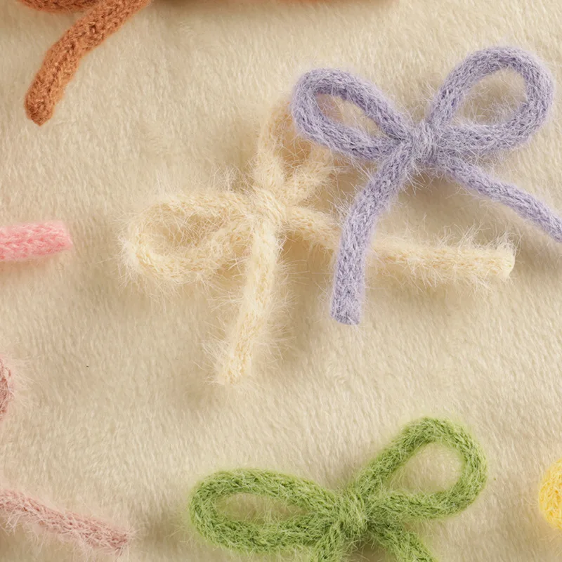 10 шт. шерстяные заплатки для шитья с бантом самостоятельного изготовления носков