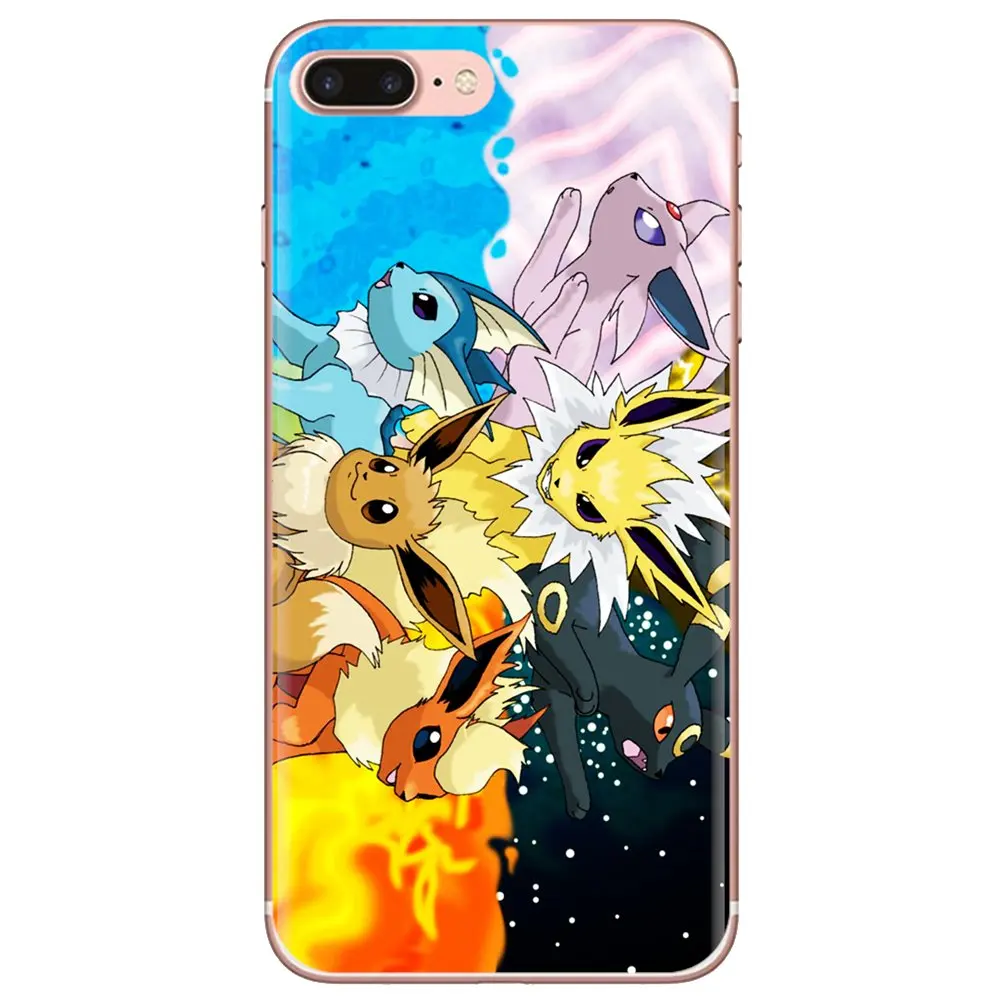 For LG G5 G6 G7 Q6 Q7 Q8 Q9 V10 V20 V30 X Power 2 3 Spirit G2 G3 G4 Mini Silicone Skin Case pikachu cartoon Monster Pokemon images - 6