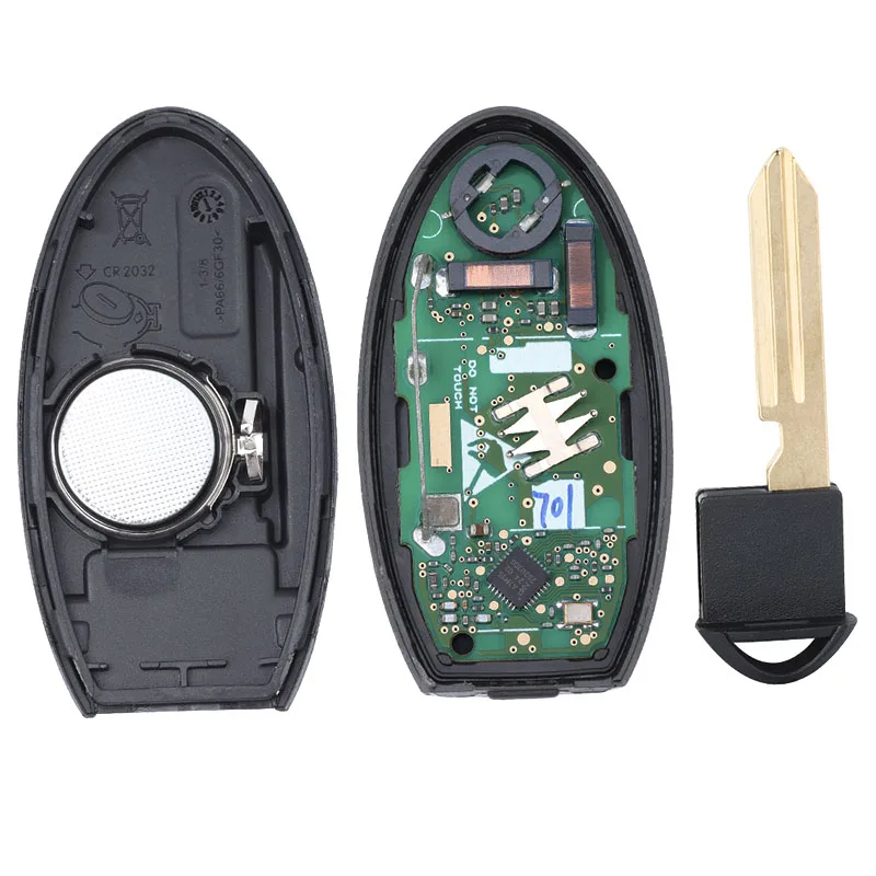 KEYECU 433 92 МГц 4A Чип FCC ID: KR5TXN1 Артикул: S 180144701 285E3-5NA3A Умный дистанционный брелок без